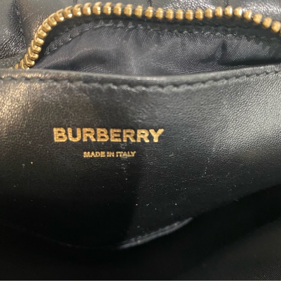 Burberry Lola Quilted Leather Shoulder Bag- Black - Picture 6 of 12